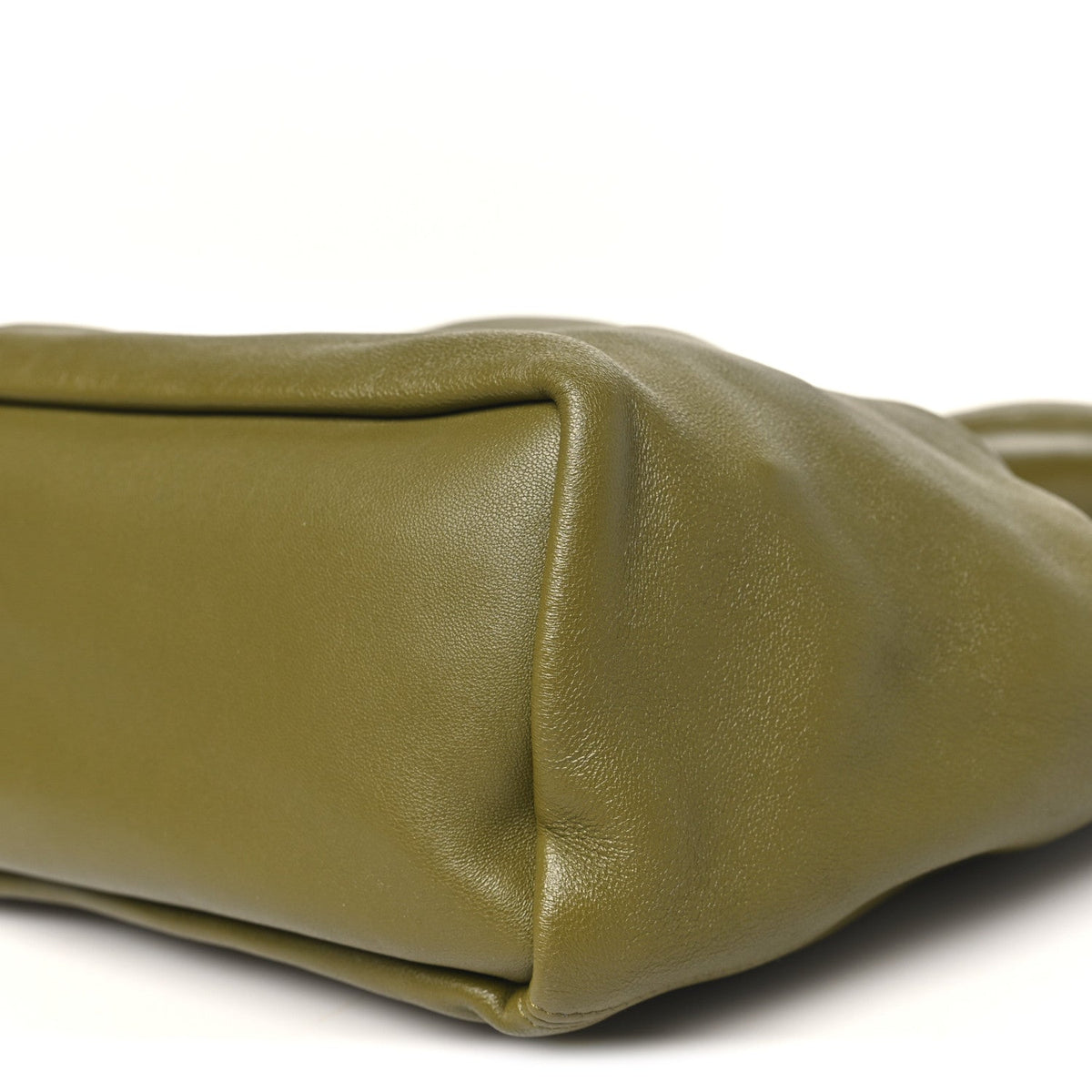 Mellow Nappa Small Squeeze Bag Olive