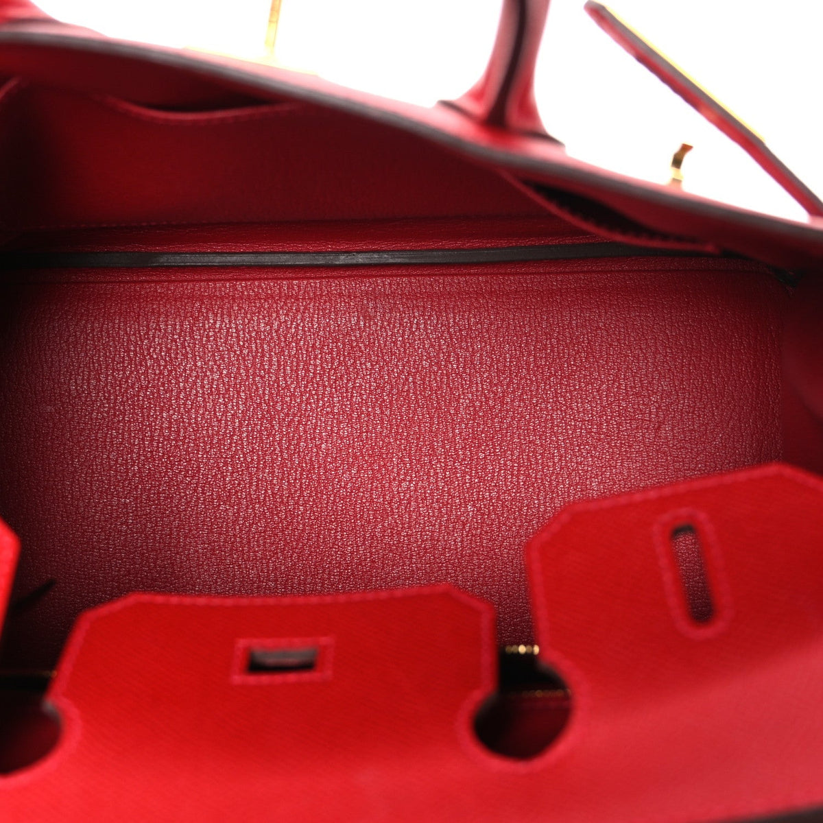 Epsom Birkin 30 Rouge Casaque