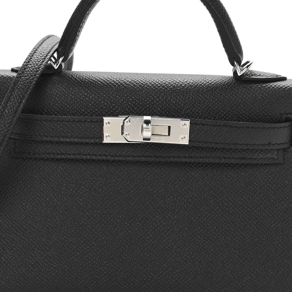 Epsom Mini Kelly Sellier 20 Black
