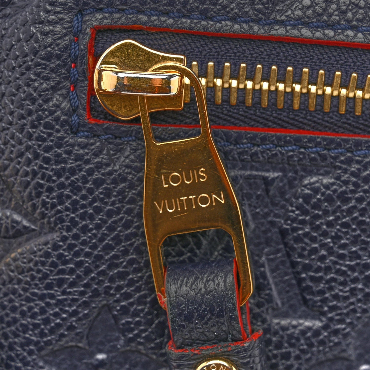 Empreinte Pochette Metis Marine Rouge