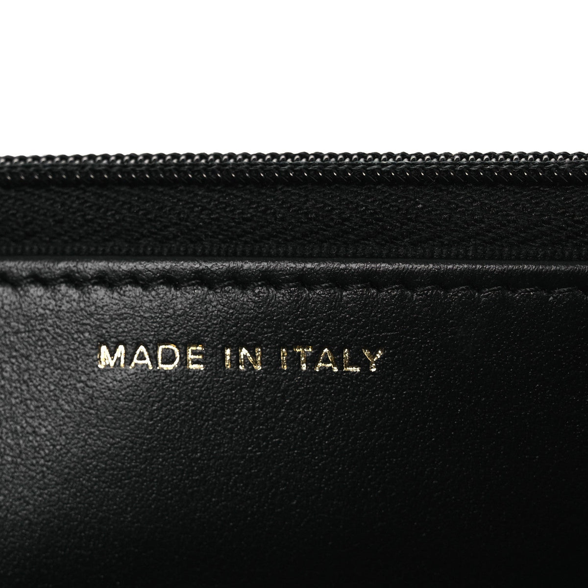 Pearly Caviar Quilted Fit For You Wallet On Chain WOC Black