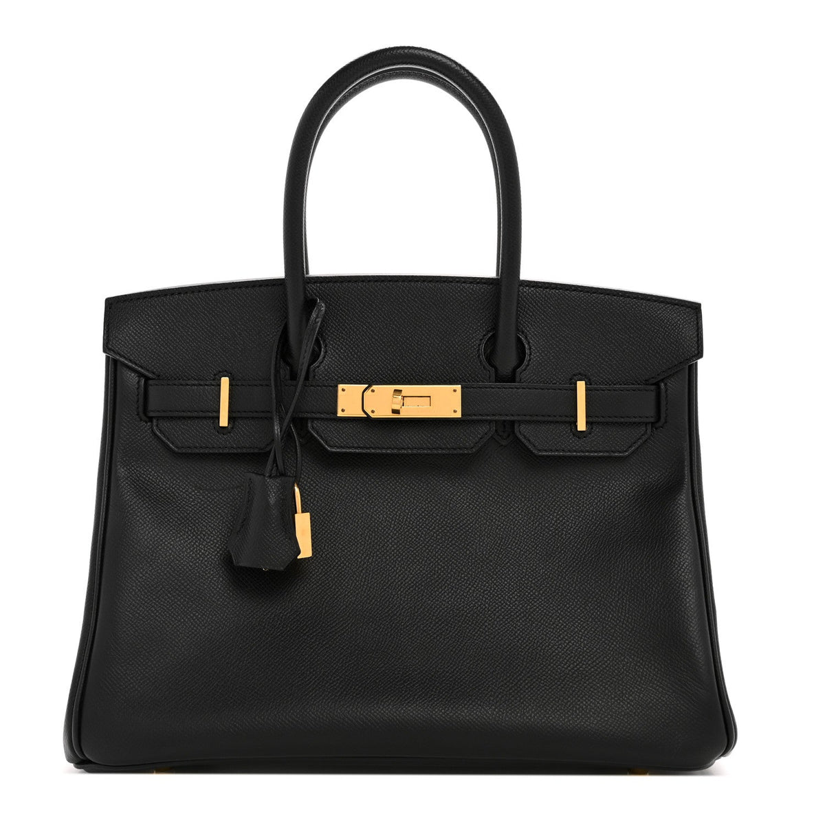 Epsom Birkin 30 Black