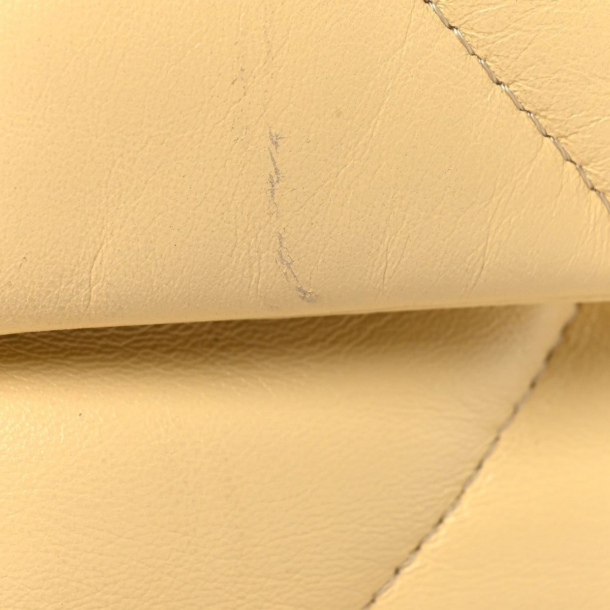 Lambskin Quilted Medium Chanel 19 Flap Yellow
