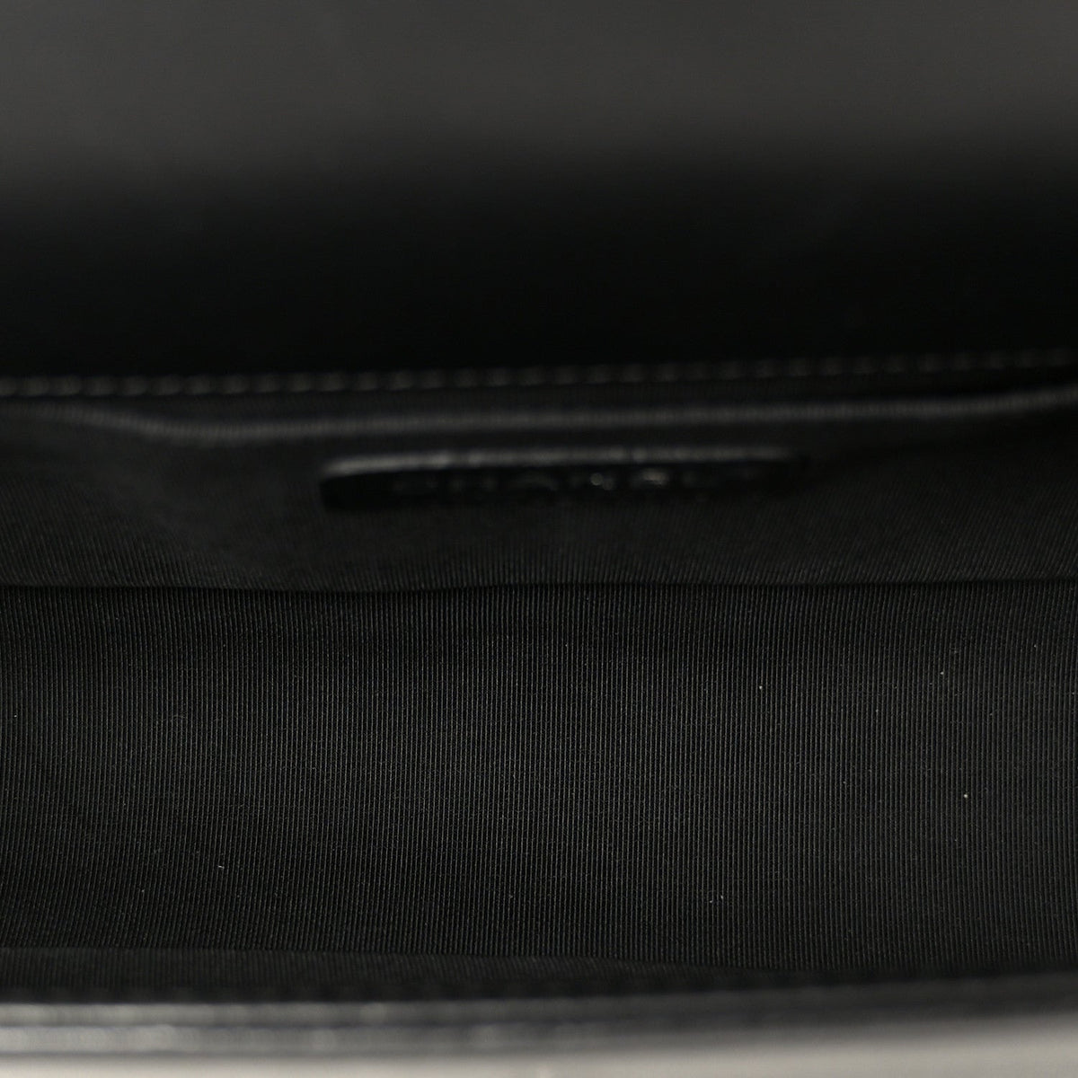 Calfskin Quilted Medium Boy Flap Black