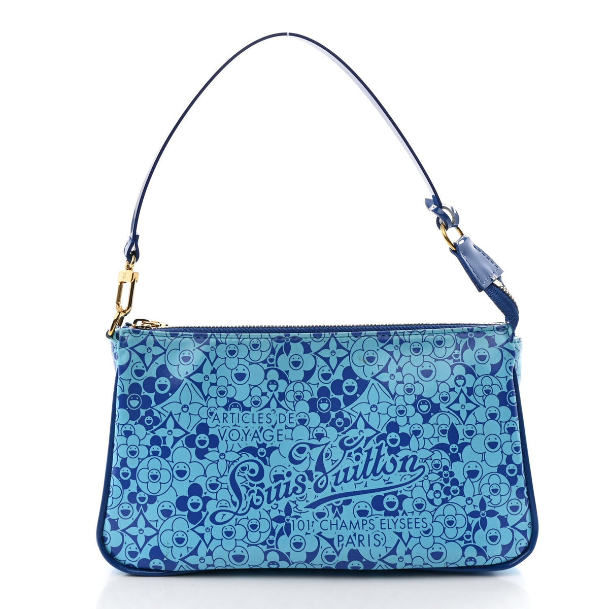 Cosmic Blossom Pochette Accessories Blue