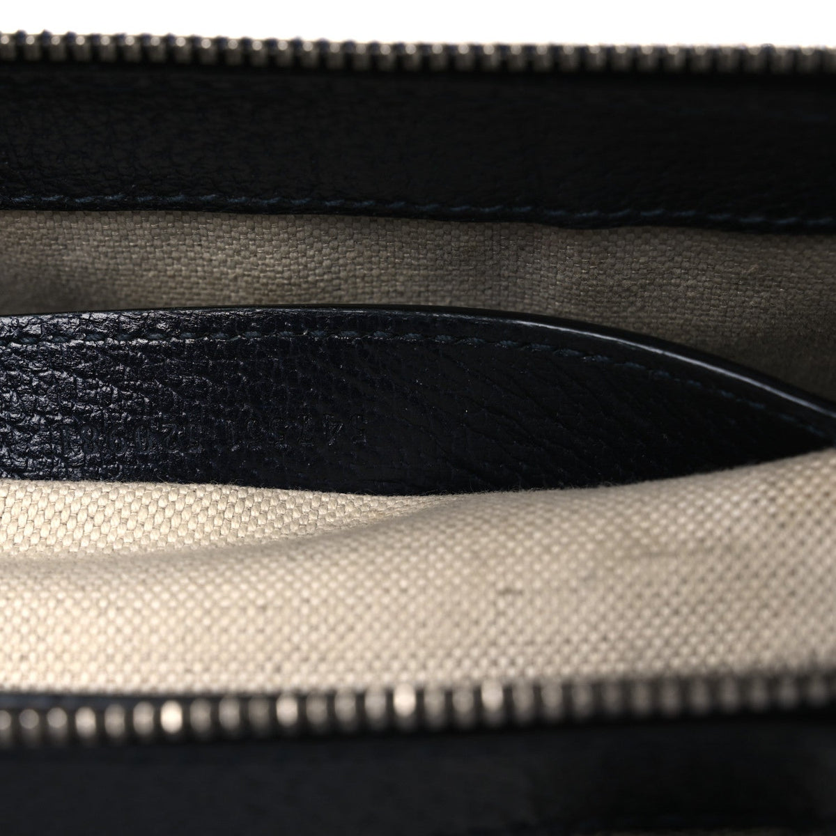 GG Supreme Monogram Textured Dollar Calfskin Web Small Ophidia Tote Bag Beige Blue