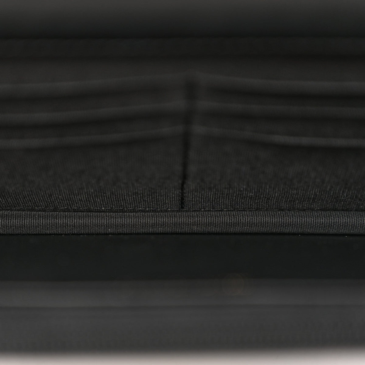 Lambskin Quilted Boy Wallet On Chain WOC Black