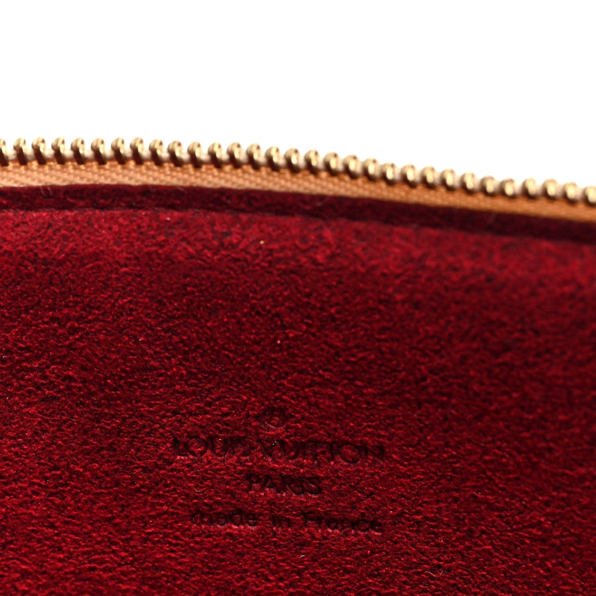 Monogram Multicolor Pochette Accessories White