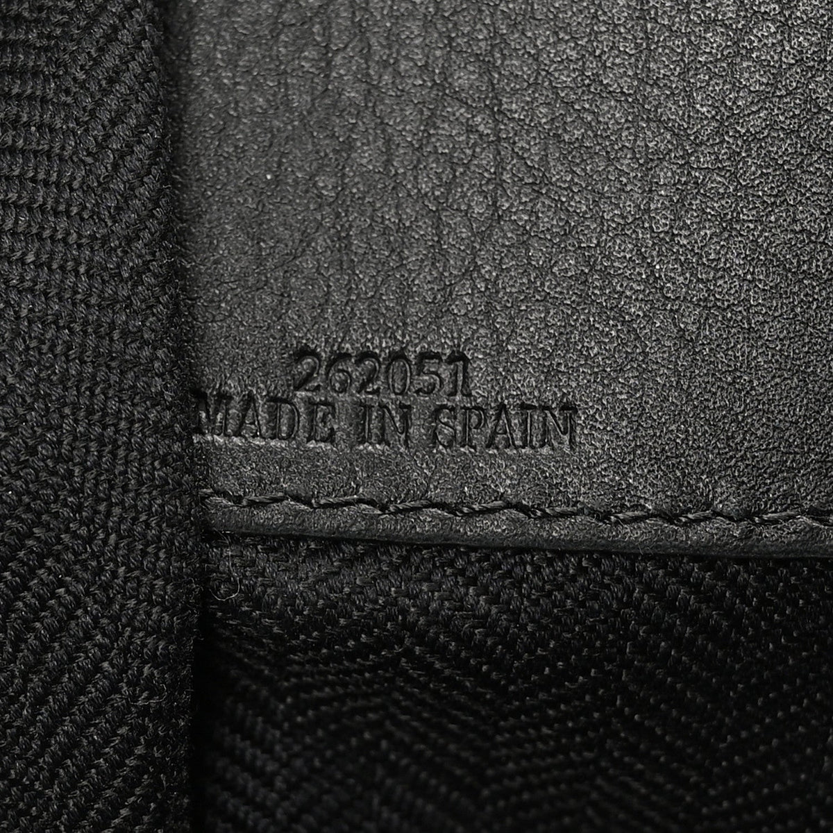 Jacquard Anagram Calfskin Small Hammock Shoulder Bag Black Charcoal