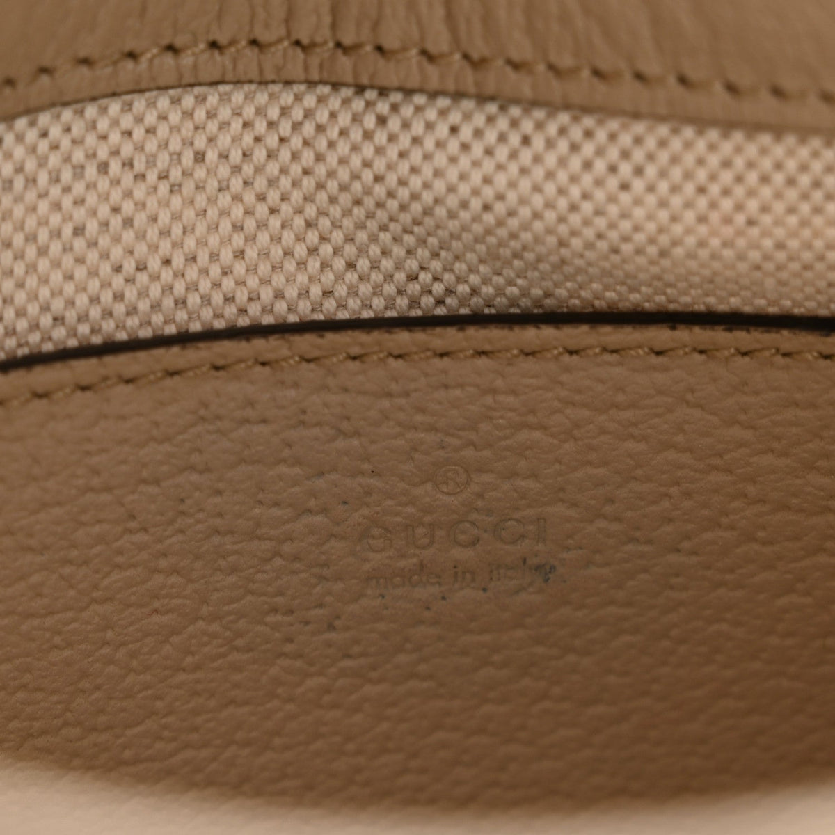 GG Supreme Monogram Textured Dollar Calfskin Mini Jackie 1961 Hobo Beige Mystic White Oatmeal