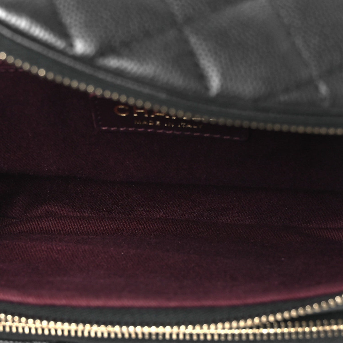 Caviar Quilted Business Affinity Waist Belt Bag Black