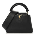 Taurillon Mini Capucines Black