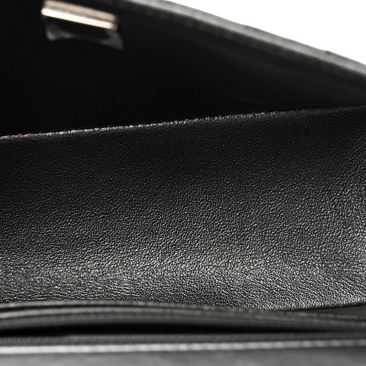 Metallic Aged Calfskin Chevron Quilted 2.55 Reissue Mini Flap Grey