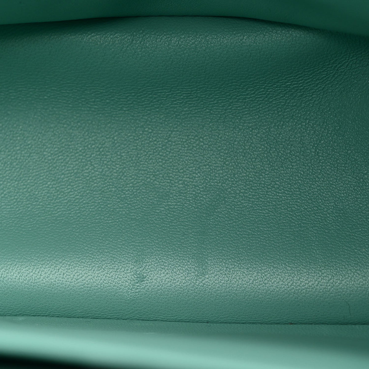 Caviar Quilted Jumbo Double Flap Light Green